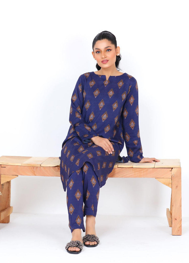 Noorangi Casual Pret  Silk 2 Piece Dress NR22KF WP-08