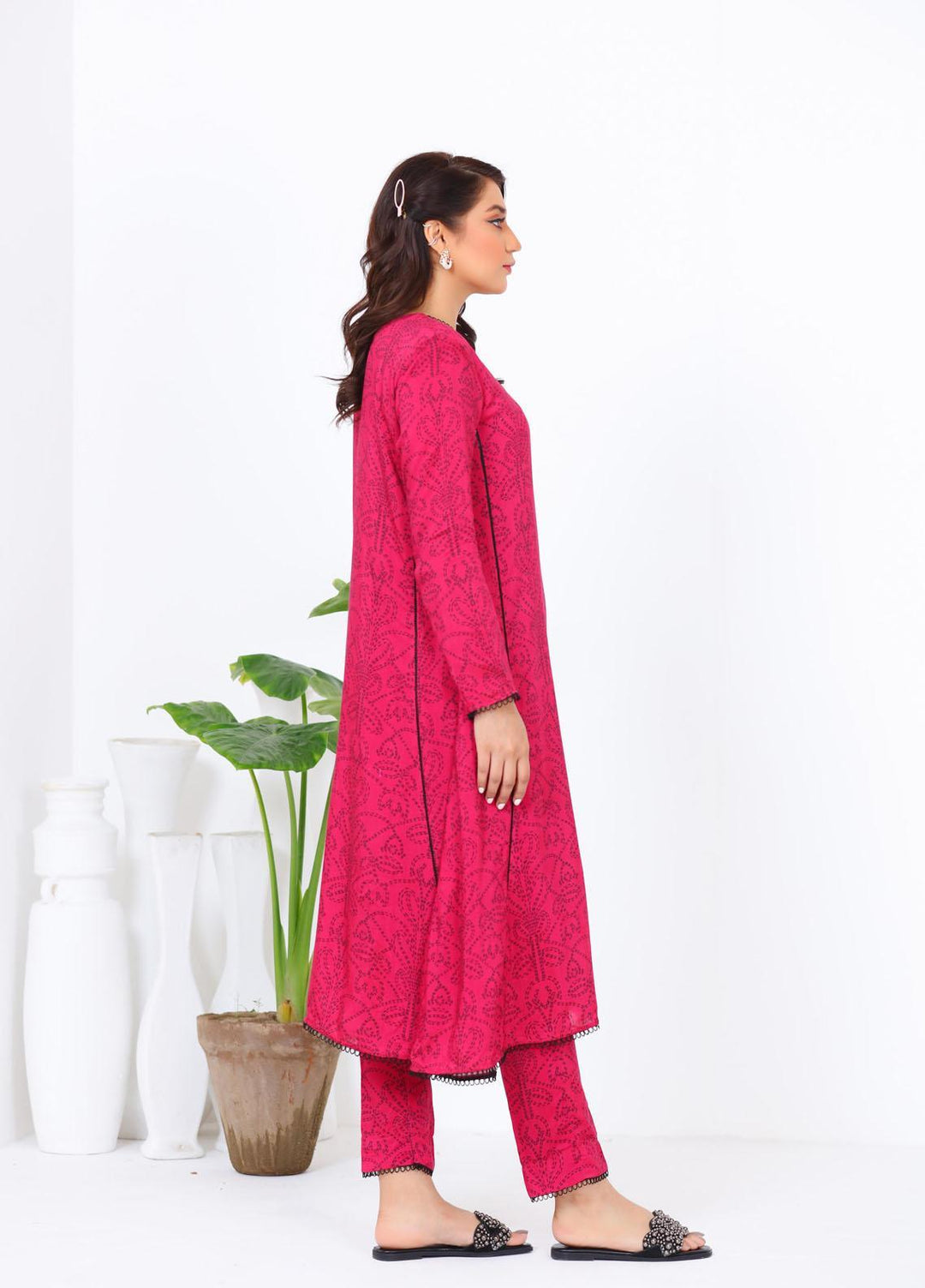 Noorangi Casual Pret  Silk 2 Piece Dress NR22KF WP-09