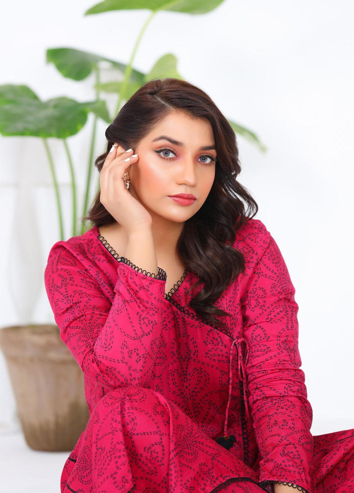 Noorangi Casual Pret  Silk 2 Piece Dress NR22KF WP-09