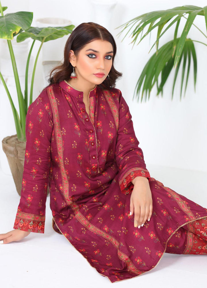 Noorangi Casual Pret  Silk 2 Piece Dress NR22KF WP-11