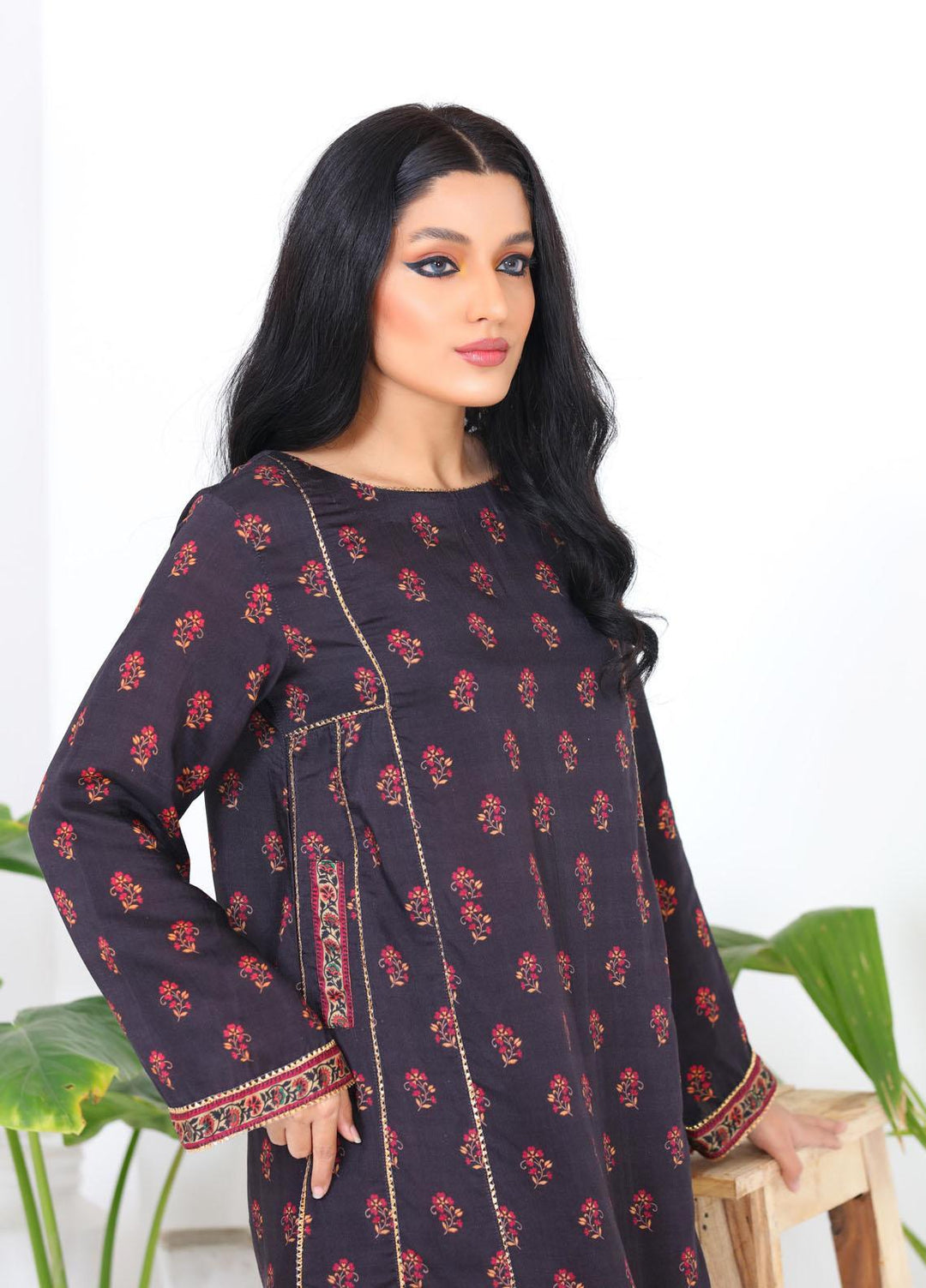 Noorangi Casual Pret  Silk 2 Piece Dress NR22KF WP-12