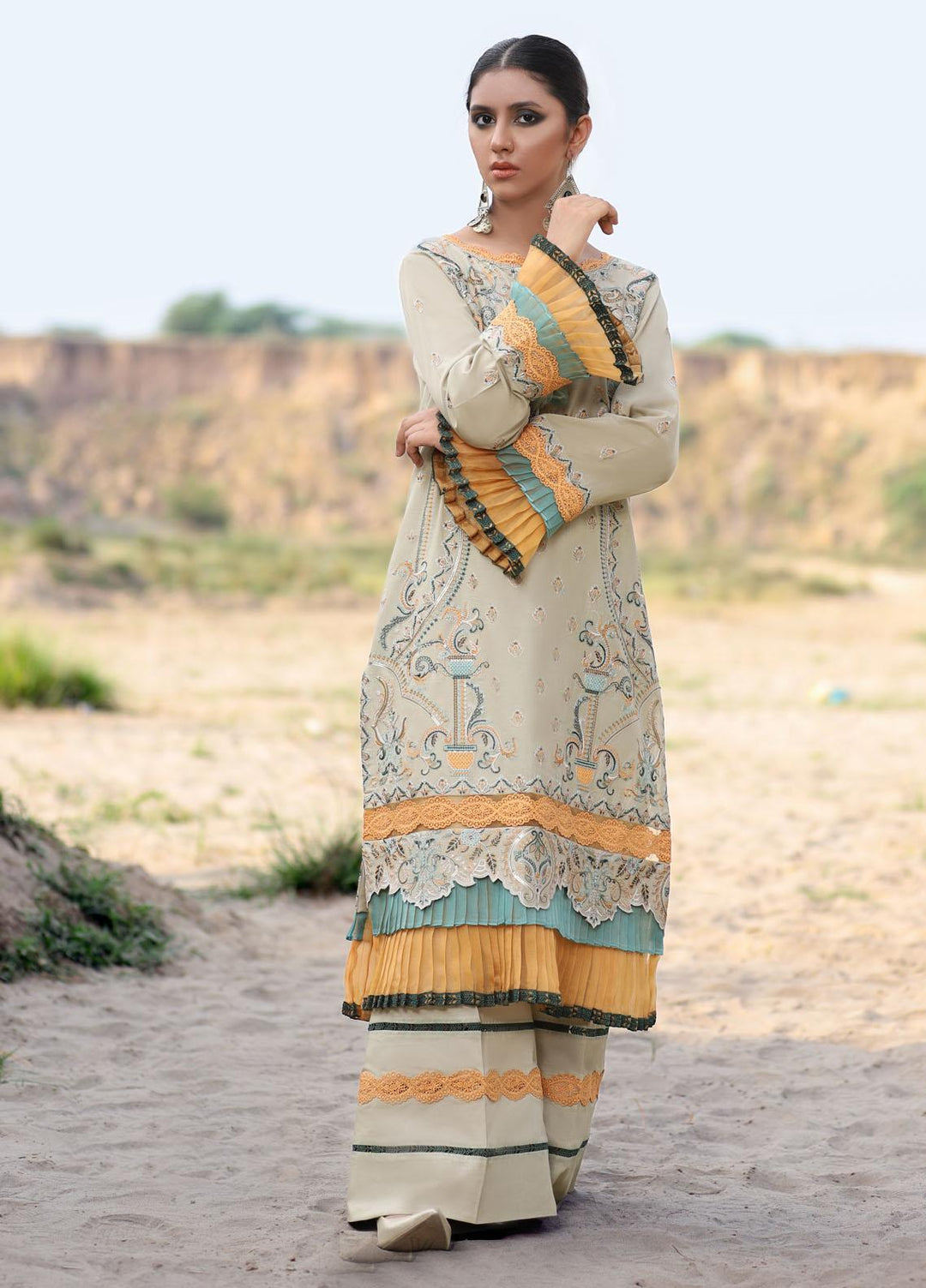 Maira Zunnorain Ready to Wear (RTW)  Lawn 3 Piece Suit MZL-01-03 Jabeen