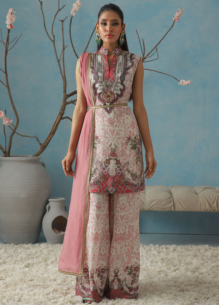 Kaira by Shamaeel Ansari Pret Embroidered Silk 2 Piece Suit KAI-08