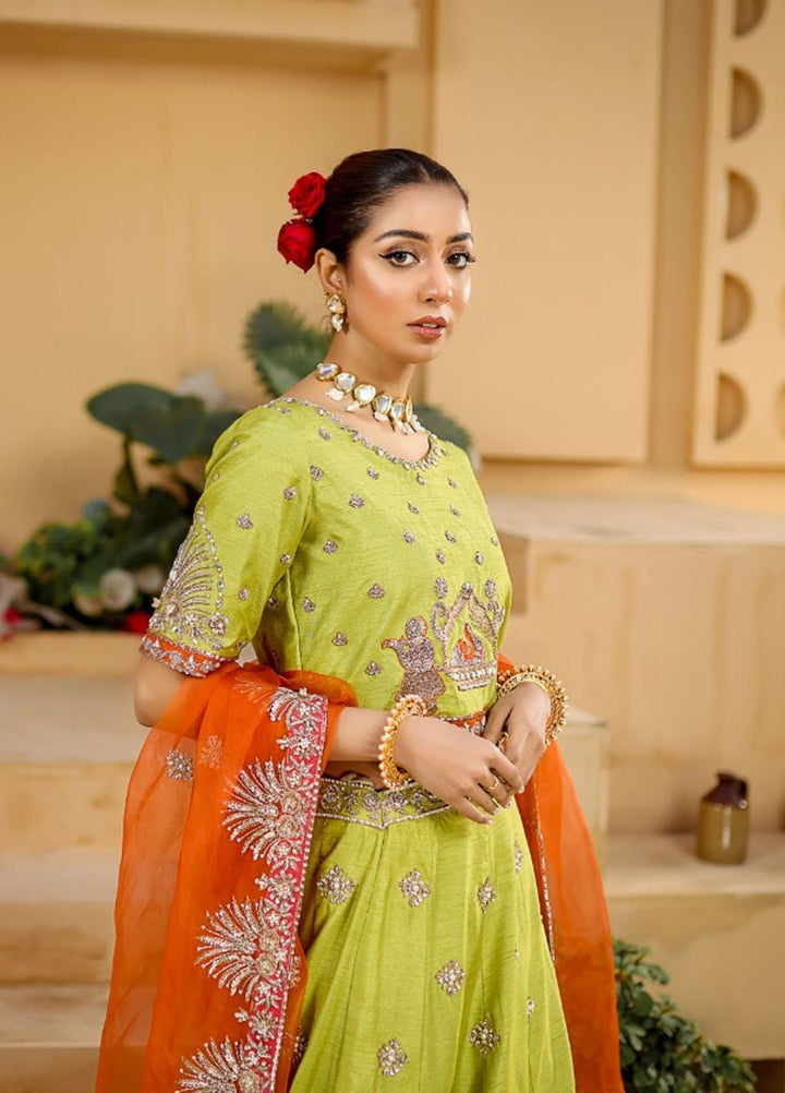 Kausar Attire Ready to Wear  Raw Silk 3 Piece Dress MA22IMP REGENT