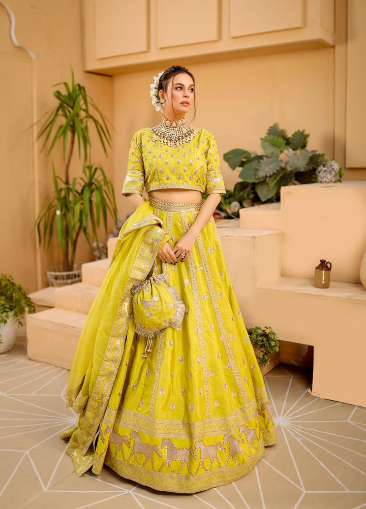 Kausar Attire Ready to Wear  Raw Silk 3 Piece Dress MA22IMP KOHINOOR