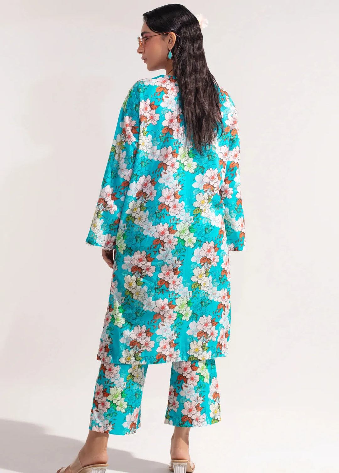 Kesori Pret Casual Cambric 2 Piece Suit Emara