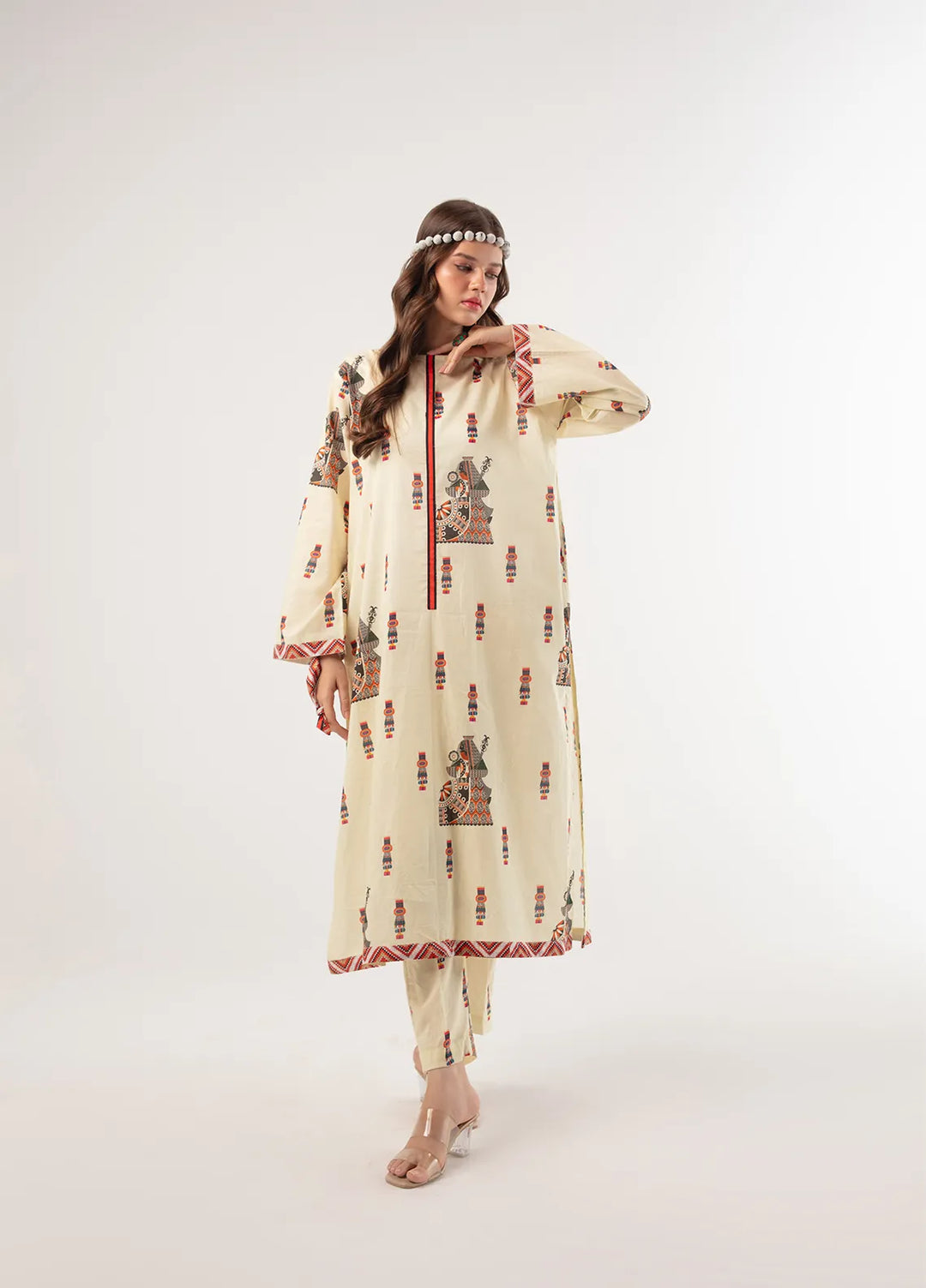 Kesori Pret Printed Cambric 2 Piece Suit Yira