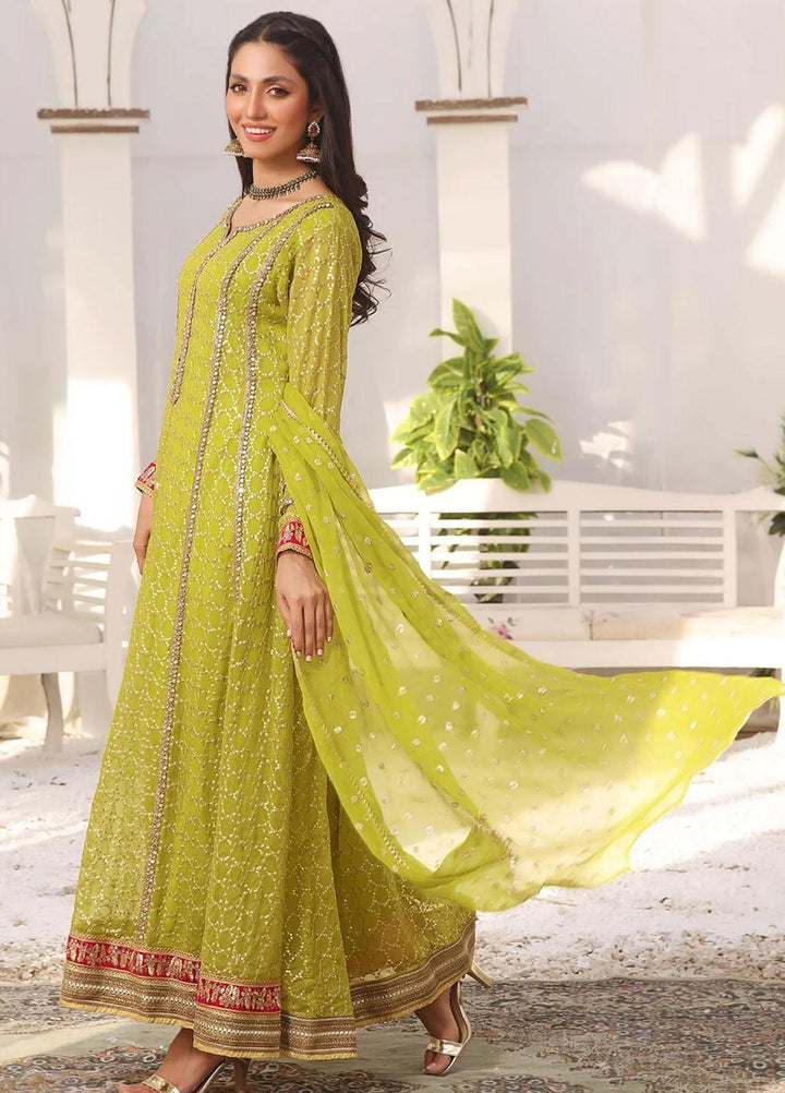Al Harir Apparel Pret Eastern Chiffon 4 Piece Suit MIRAAL