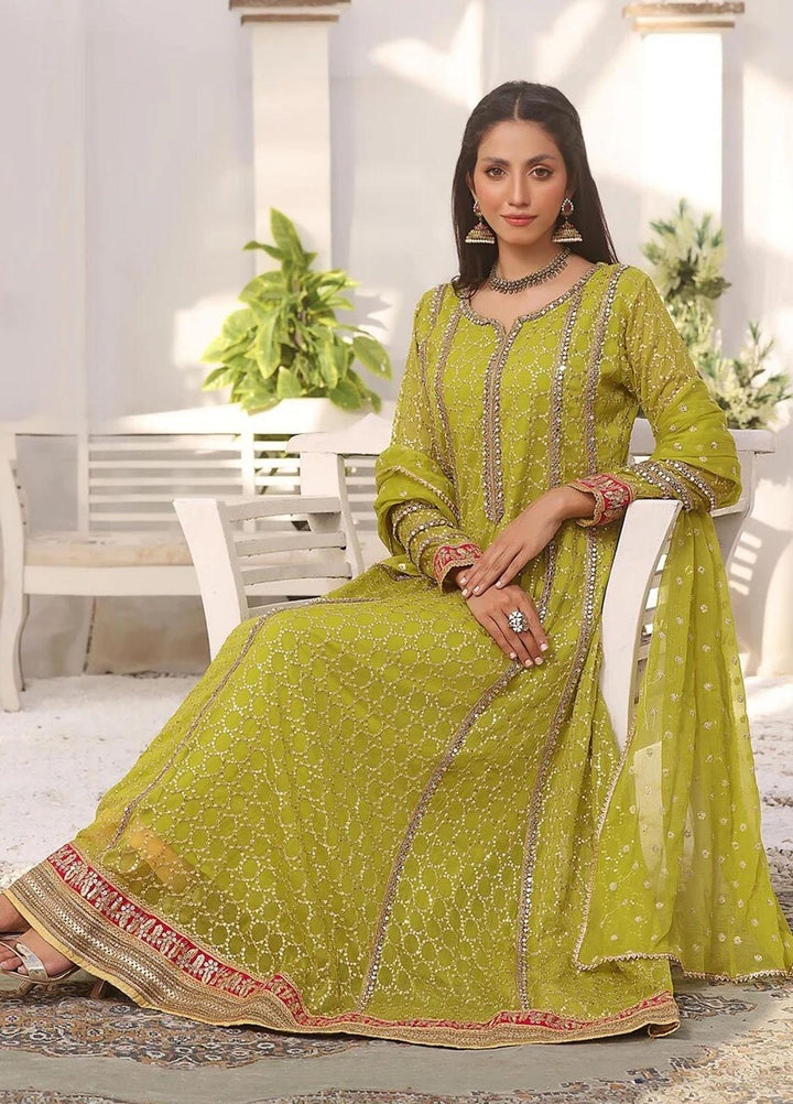 Al Harir Apparel Pret Eastern Chiffon 4 Piece Suit MIRAAL