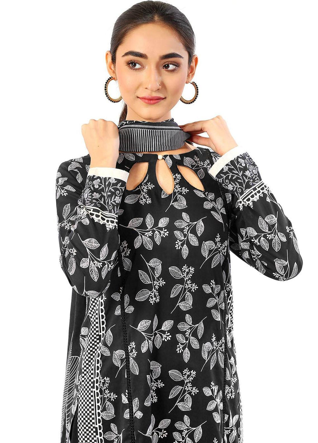 Khas Printed Lawn Suits Unstitched 3 Piece KHS23MC KLA-2000 - Summer Collection