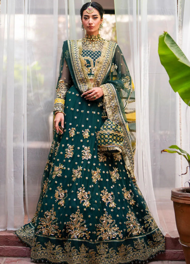 Khatoon By Eleshia Embroidered Net Suit Unstitched 3 Piece ELS24K Nagheen - Luxury Collection