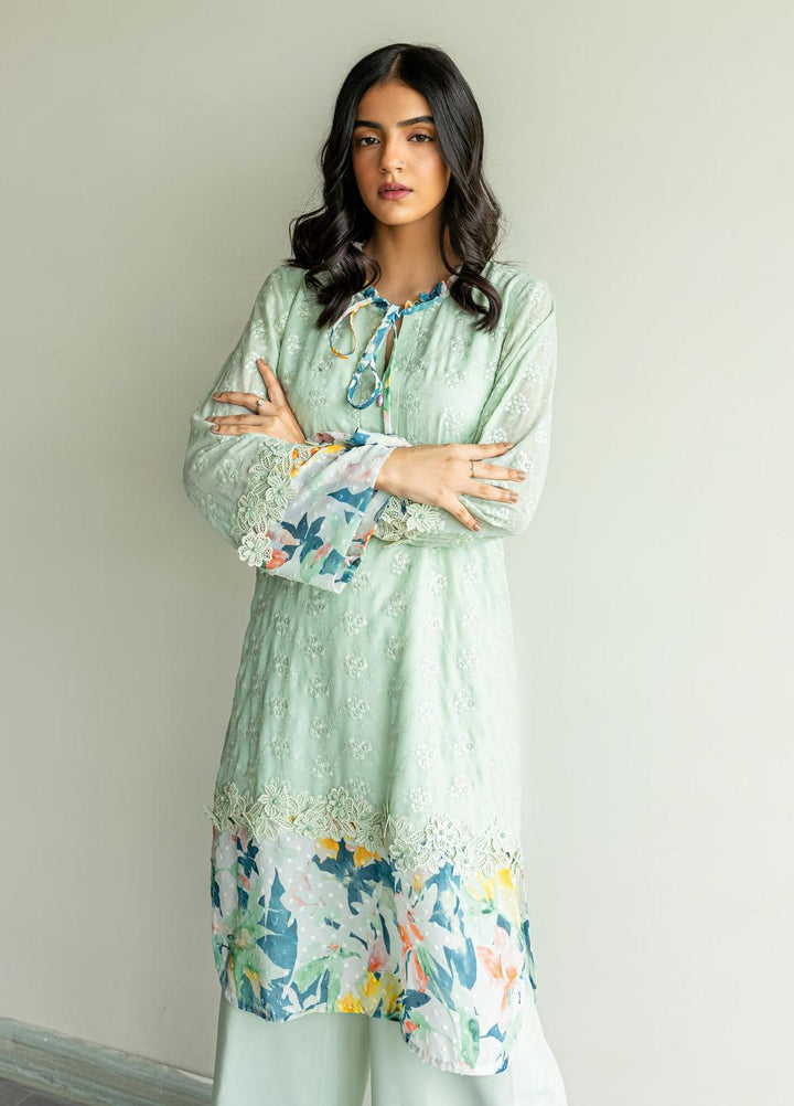 Arz  Chiffon Pret 2 Piece Jade
