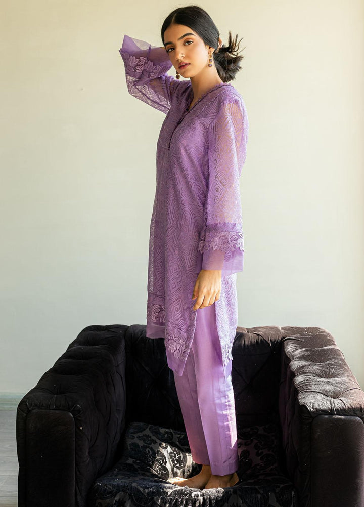 Arz  Chiffon Pret 2 Piece Amethyst