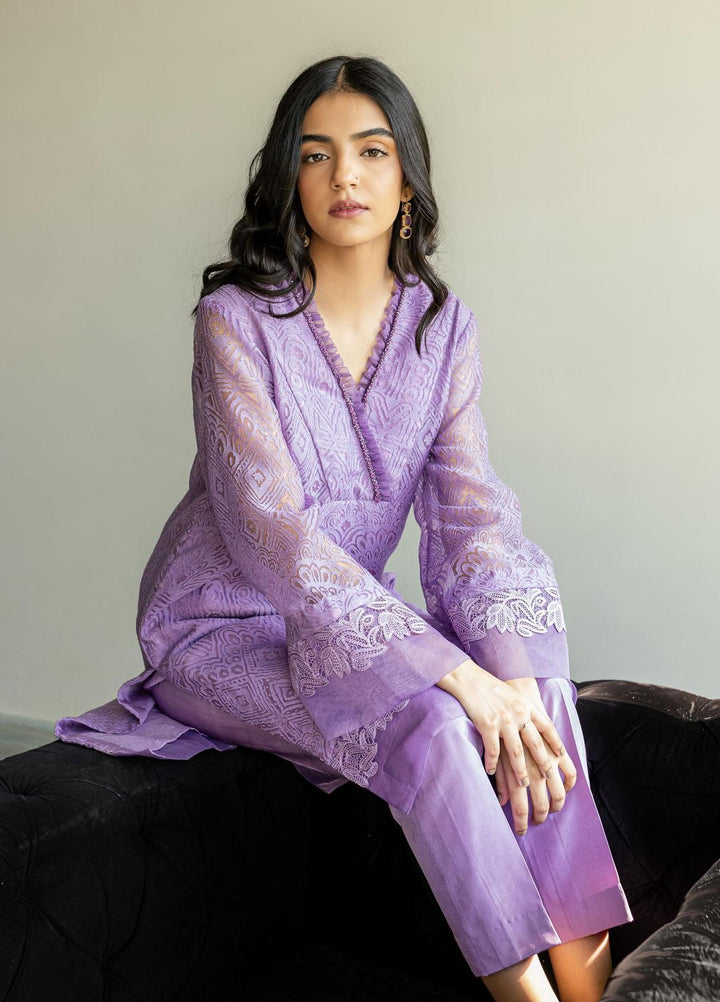 Arz  Chiffon Pret 2 Piece Amethyst