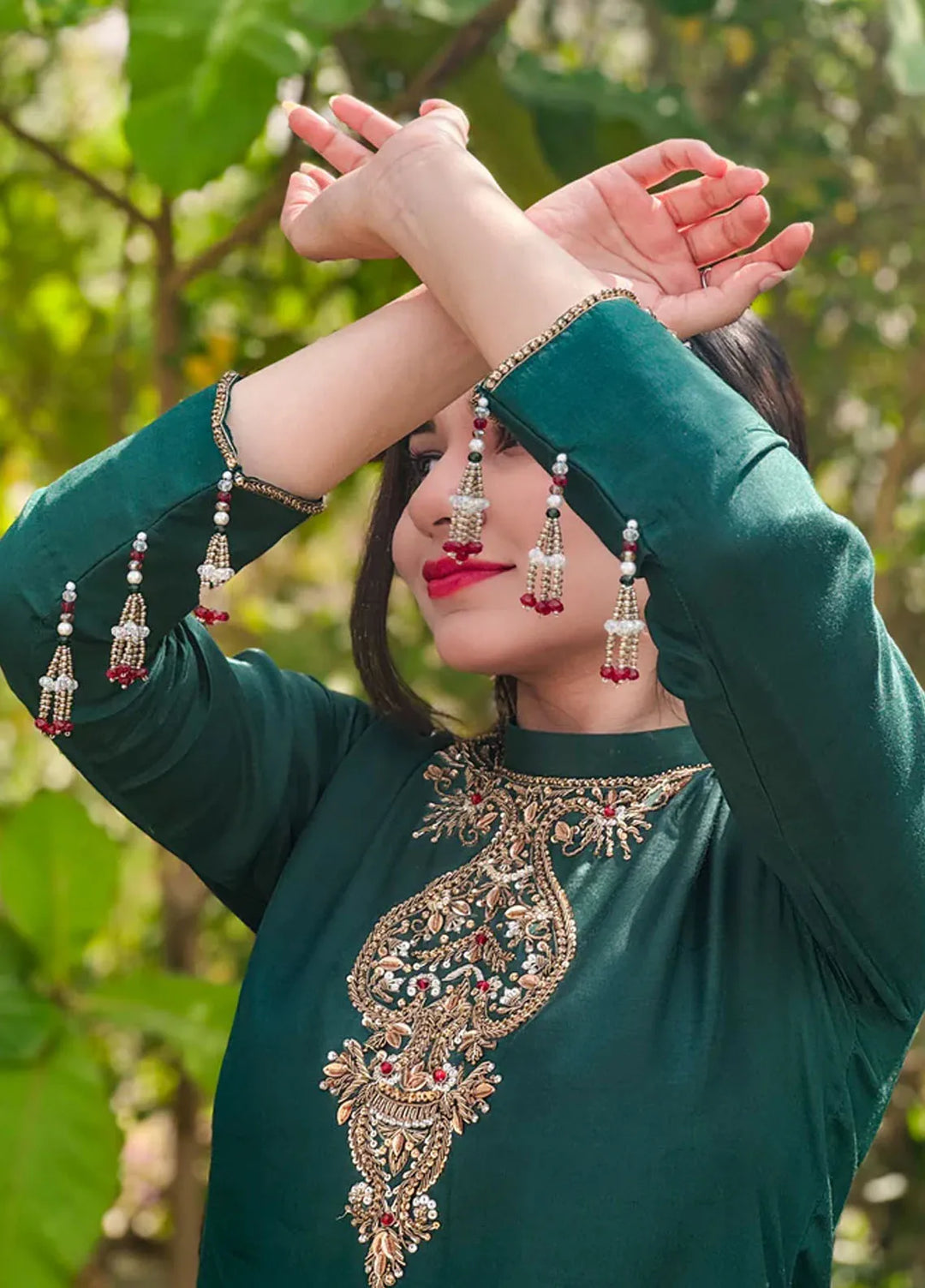 china silk dress pakistani Pakistani Party Dress Bandhani Dupatta Jacksonville Florida USA Party Dress