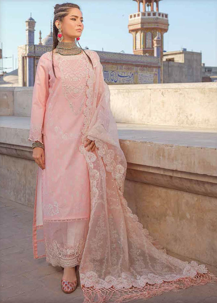 Kinaar by Shiza Hassan Embroidered Lawn Suits Unstitched 3 Piece SH23K SHZ-06 Gulaal - Summer Collection