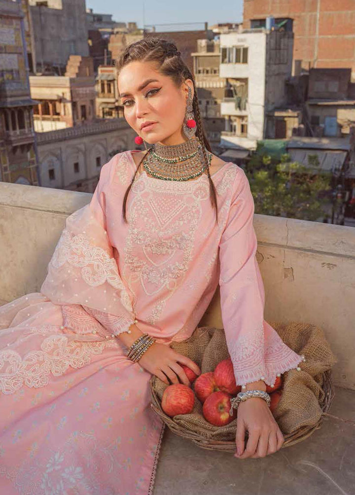Kinaar by Shiza Hassan Embroidered Lawn Suits Unstitched 3 Piece SH23K SHZ-06 Gulaal - Summer Collection