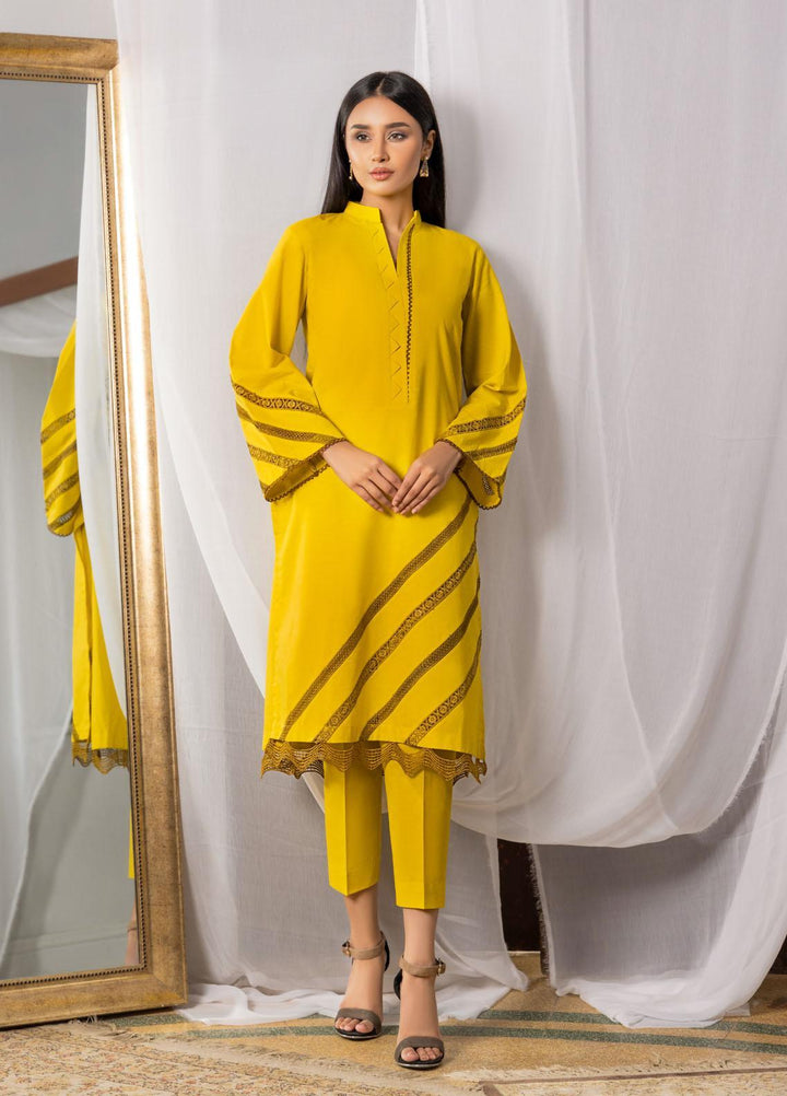 Kloth Casual Pret  Cotton 2 Piece Dress KT22SD MOSS