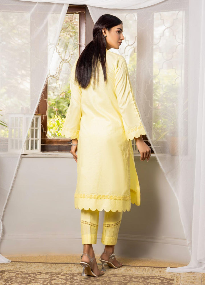 Kloth Casual Pret  Cotton 2 Piece Dress KT22SD HONEY SUCKLE
