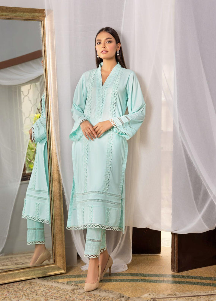 Kloth Casual Pret  Cotton 2 Piece Dress KT22SD ARCTIC