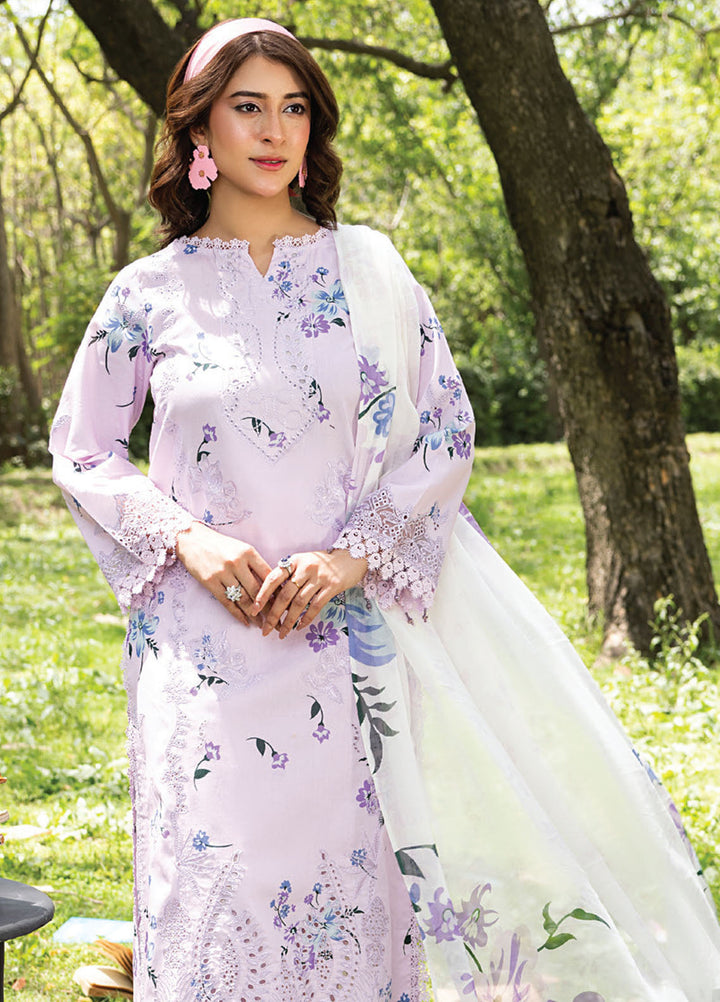 Koel by Humdum Chikankari Lawn Suits Unstitched 3 Piece HD25KC D-05 - Summer Collection