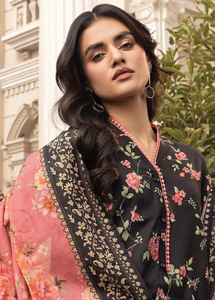 Komal by Lakhany Printed Lawn Suit Unstitched 3 Piece LSM25K LG-MM-0260 - Summer Collection