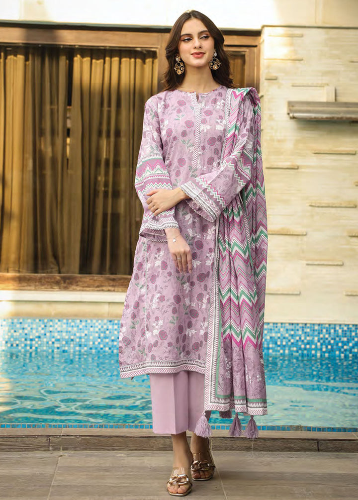 Komal Prints By Lakhany Printed Lawn Suits Unstitched 3 Piece LSM24KP LG-MM-0013-B - Summer Collection