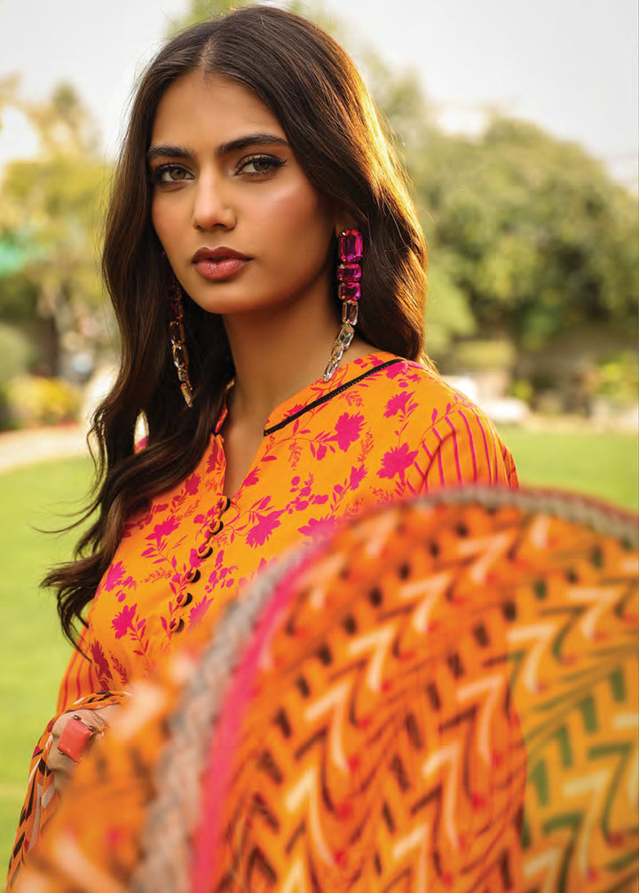 Komal Prints By Lakhany Printed Lawn Suits Unstitched 3 Piece LSM24KP LG-SR-0147-A - Summer Collection