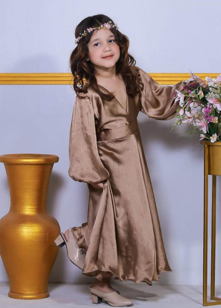 Konain Couture Silk Pret Maxi for Girls -  KN-01 BR Maxi