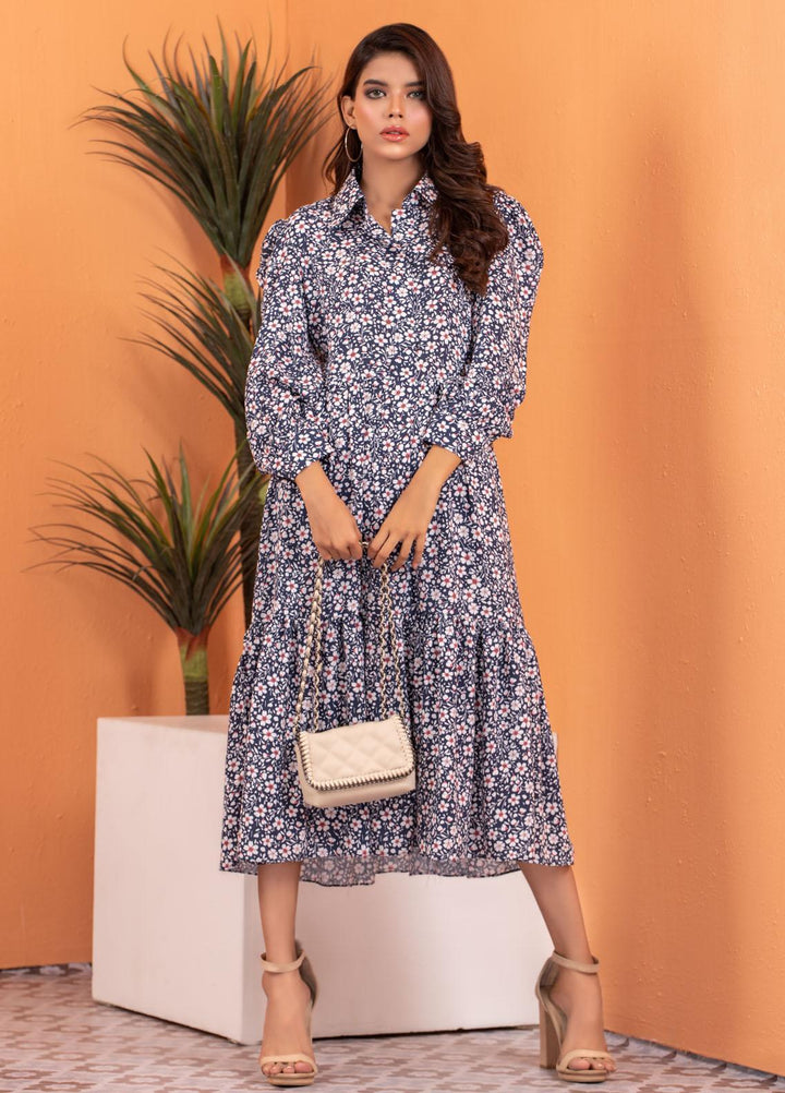 Kotie Pret  Linen Shirt KT21CK FIT FLARE FLORAL KT47