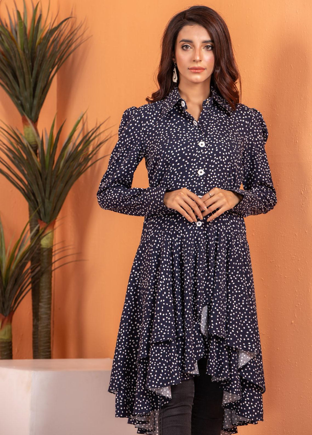 Kotie Casual Pret Printed Linen Shirt FLAIR KT51