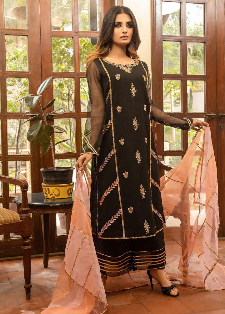 Kaara Pret Luxury Khaadi Net 3 Piece KA21P KR642 Mysie