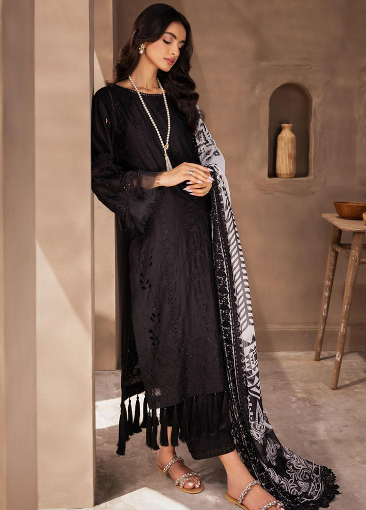 Koyal By Nureh Embroidered Lawn Suits Unstitched 3 Piece NU23KM B 01 - Summer Collection