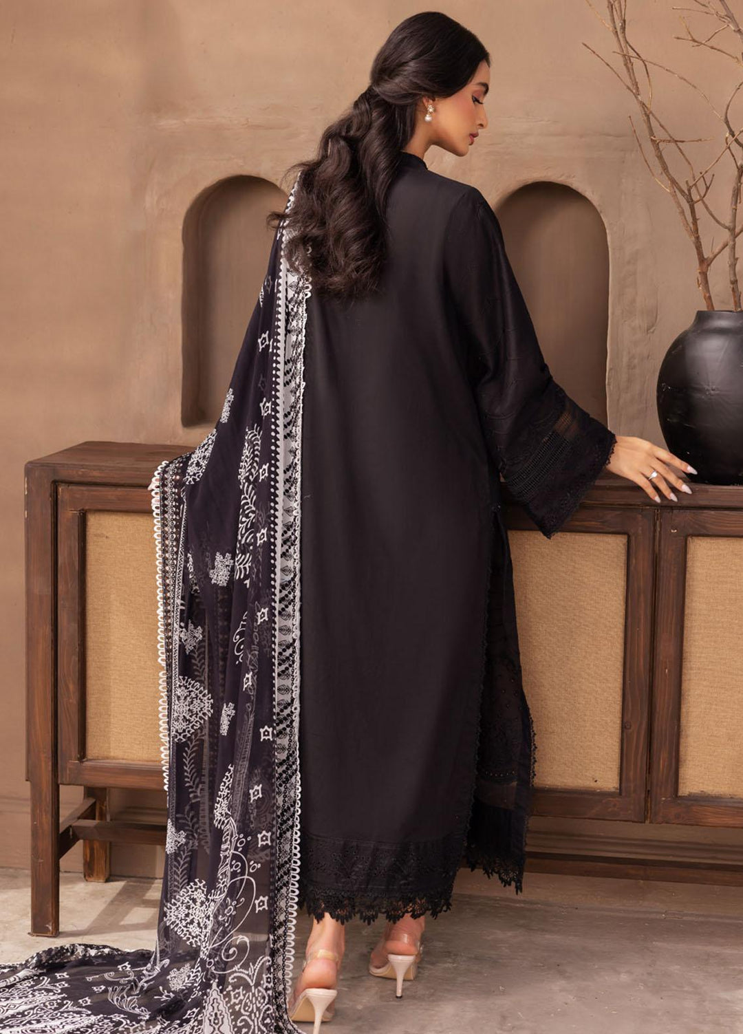 Koyal By Nureh Embroidered Lawn Suits Unstitched 3 Piece NU23KM B 04 - Summer Collection