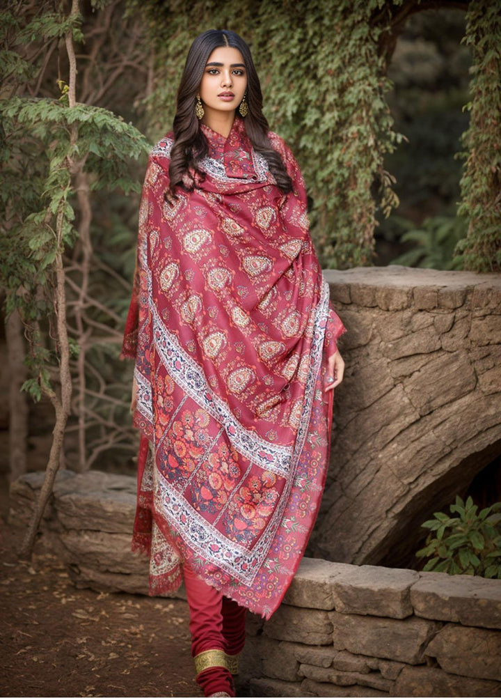 Sanaulla Exclusive Range  Pashmina  KPS 781 D-20 Multi 5 - Women Shawls