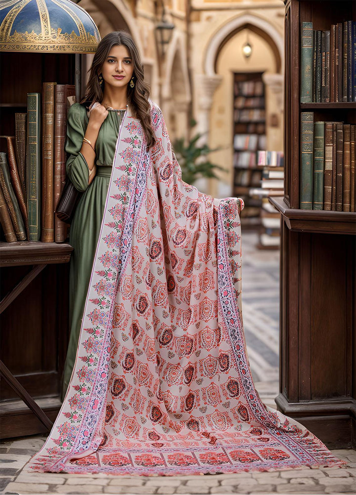 Sanaulla Exclusive Range  Pashmina  KPS 781 D-20 Multi 6 - Women Shawls