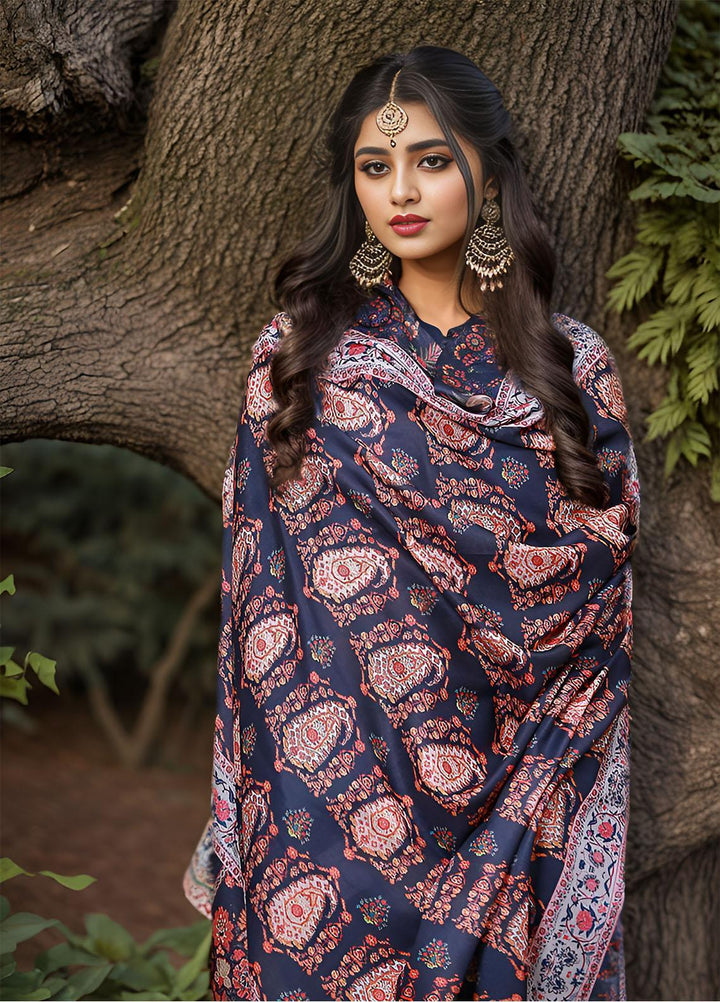 Sanaulla Exclusive Range  Pashmina  KPS 781 D-20 Multi 8 - Women Shawls