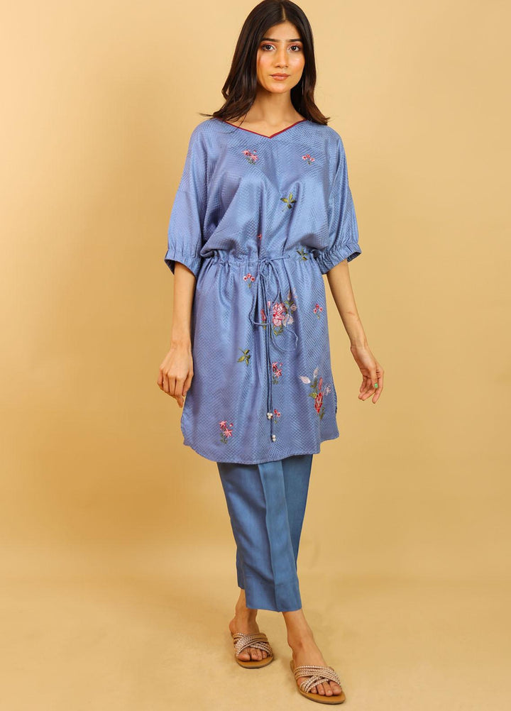 Kross Kulture Casual Pret   Shirt KGL-013 Blue