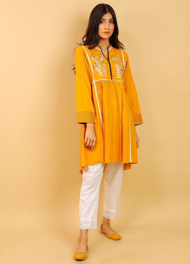 Kross Kulture Casual Pret   Shirt KGL-015 Mustard