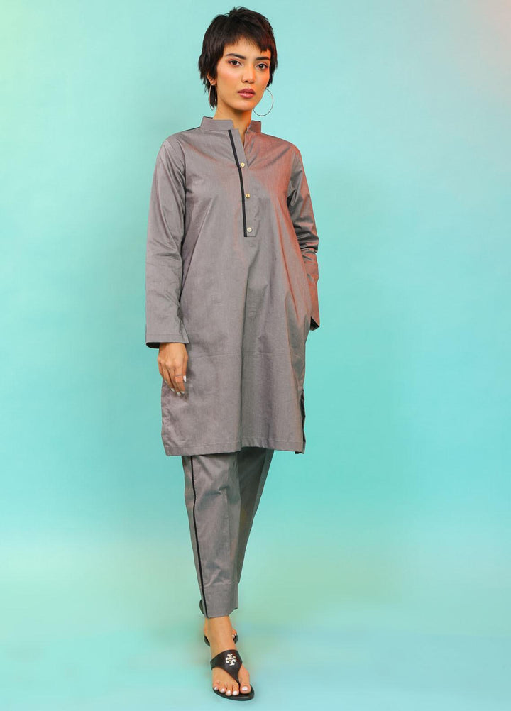 Kross Kulture Casual Pret   2 Piece Suit KGL-027 Grey