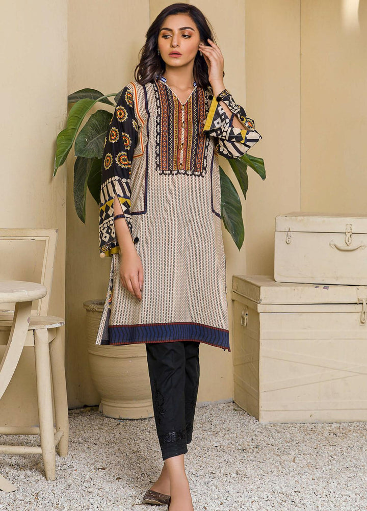 Kross Kulture Printed Lawn Stitched Kurties KPR-21185 Skin