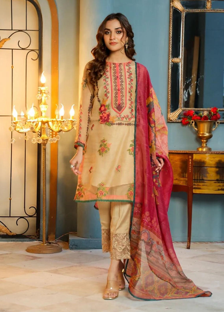 Kross Kulture Pret  Organza 2 Piece Suit KLX-21538