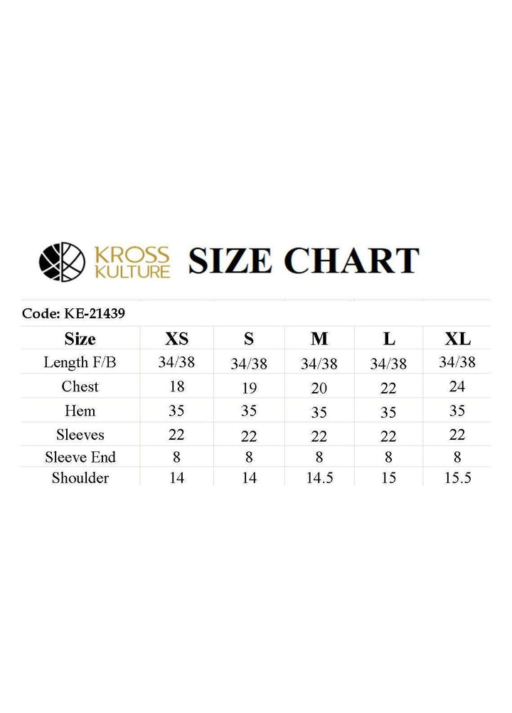 Kross Kulture Luxury Pret  Slub Shirt KE-21439 Blue