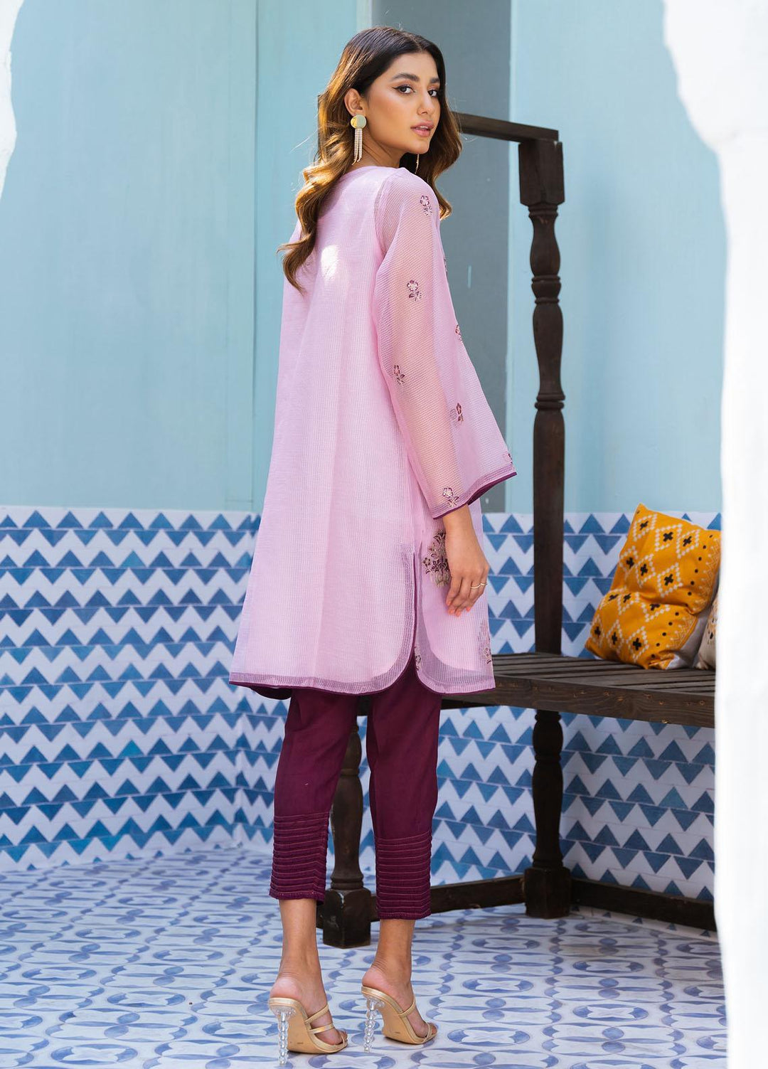 Kross Kulture Pret  Organza Shirt KLS1-22066