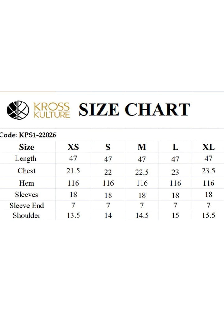 Kross Kulture Pret  Lawn Frock KPR-22026