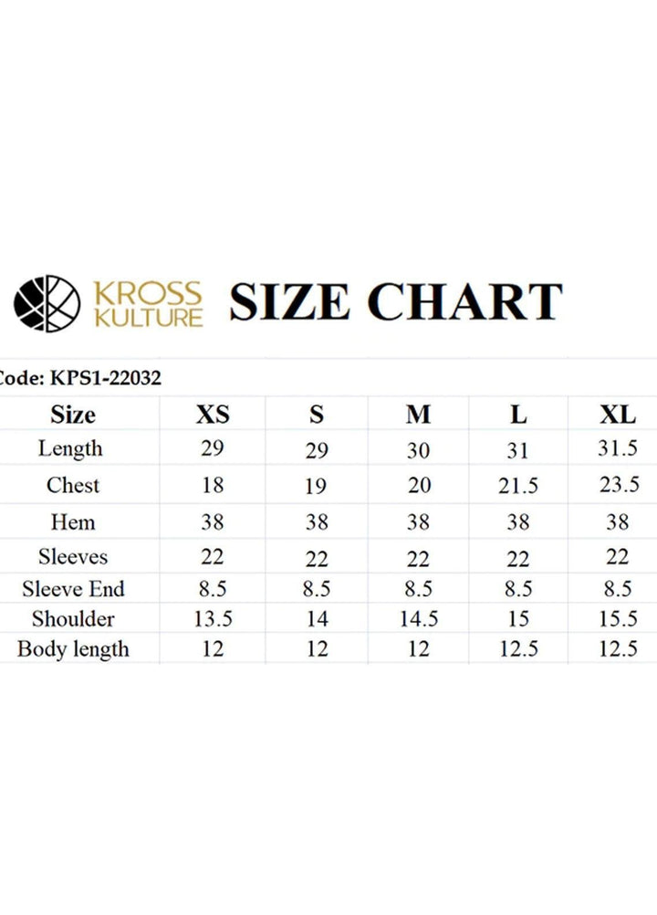 Kross Kulture Pret  Lawn Frock KPR-22032