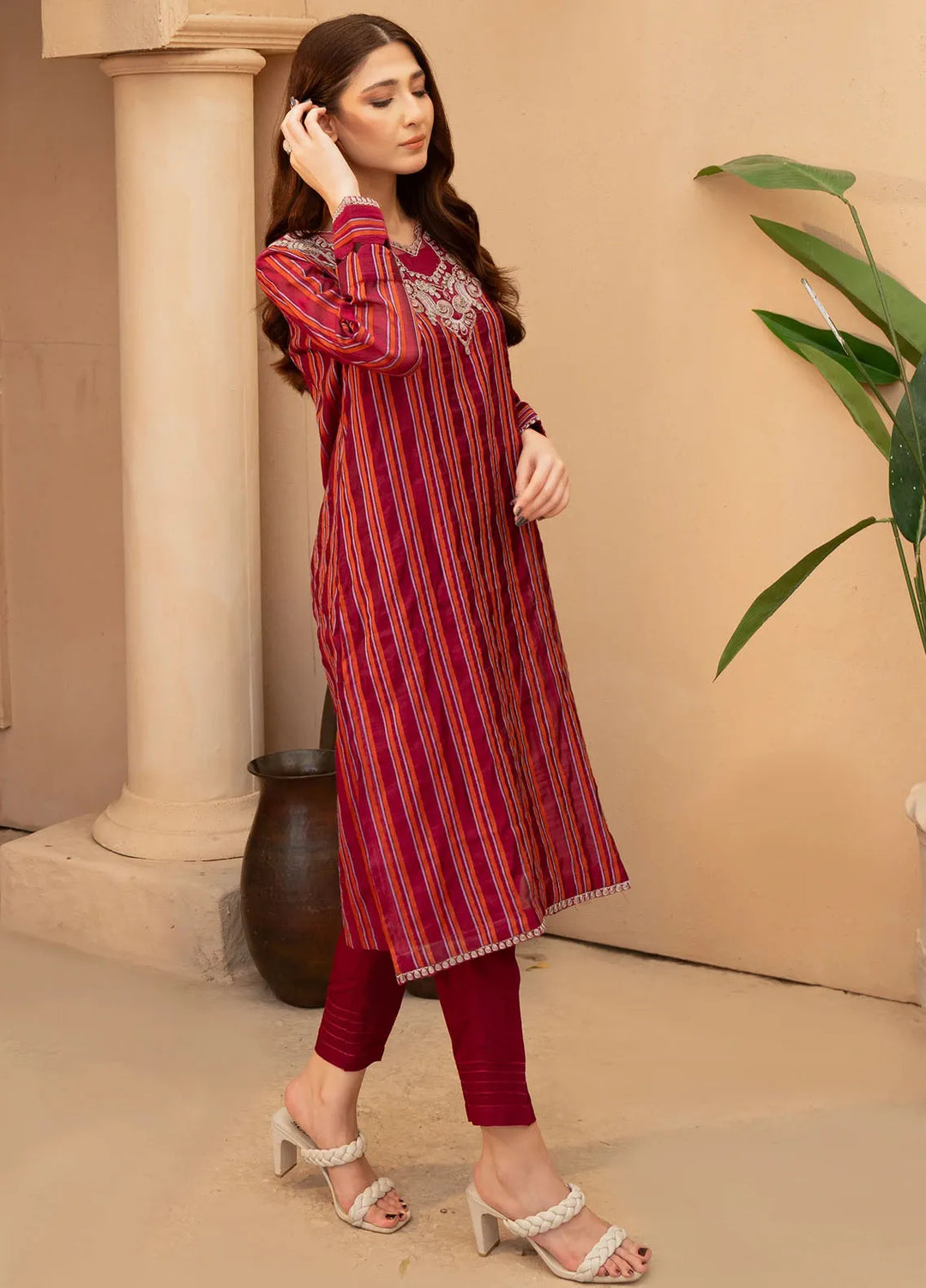 Kross Kulture Pret Casual Cotton Kurti Husan KLX-00970
