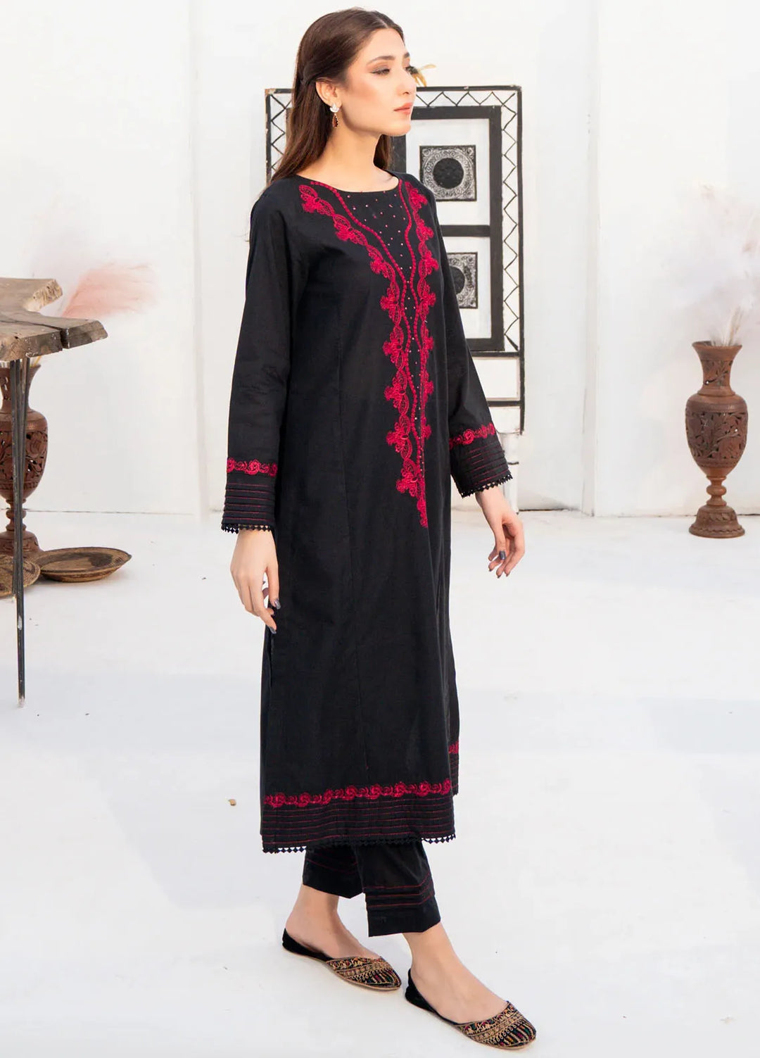 Kross Kulture Pret Casual Lawn 2 Piece Suit Paikar KE-01011