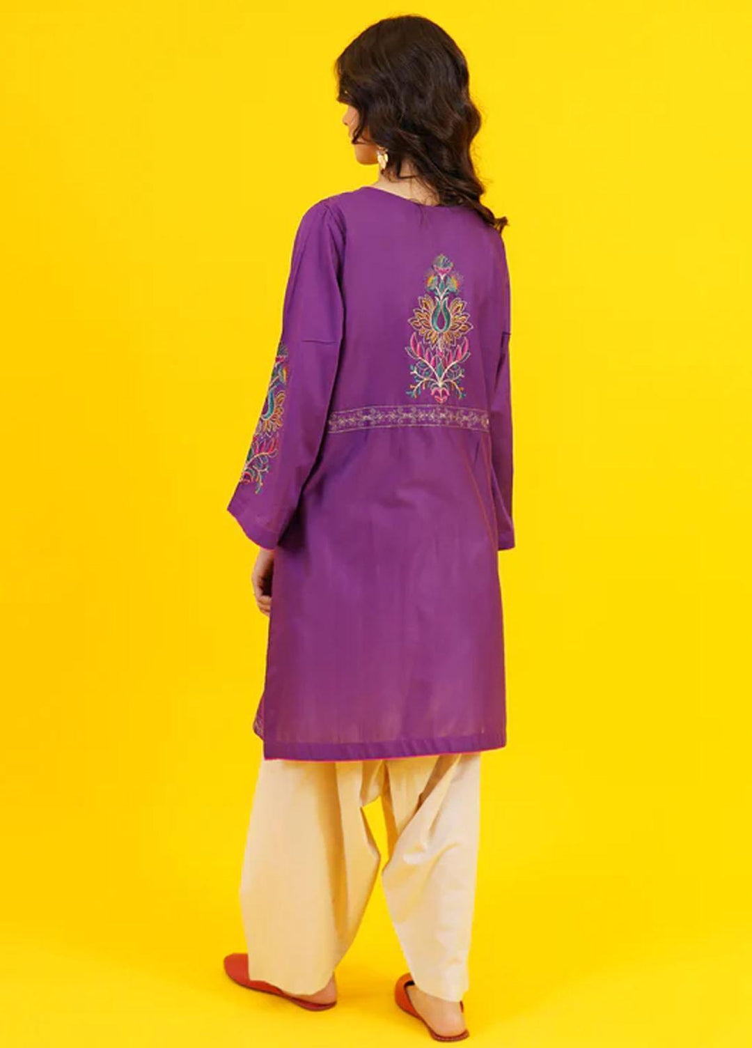 Kross Kulture Pret Casual Lawn Shirt KK22MS KBE-22349 PURPLE