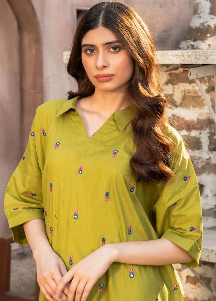 Kross Kulture Pret Embroidered Lawn Kurti Bloomed chic KGL-00777